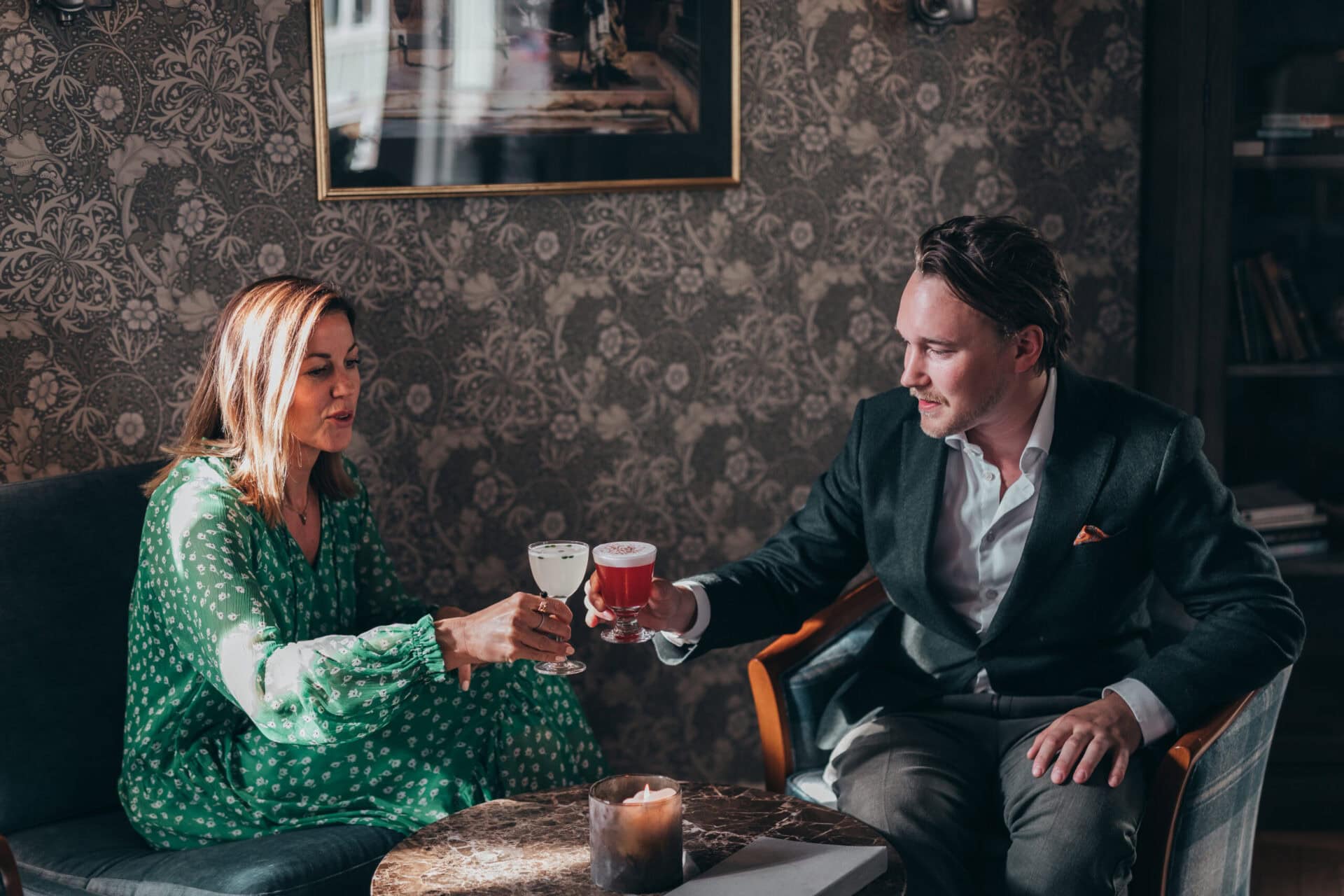 Goda drinkar på Mamsell Fjällbackas Lyxpaket